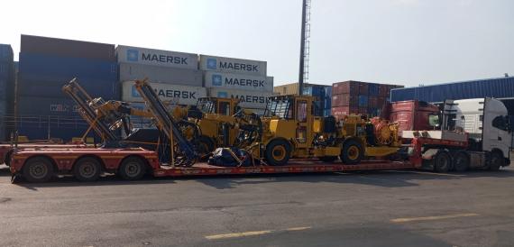 Megagon Deliver Drilling Machines from Turkiye to CIS