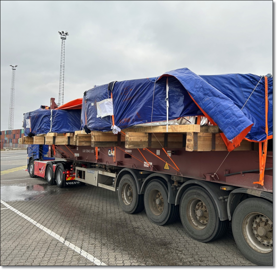 3PL Successfully Deliver Oversized Cargo for Vestas in Denmark