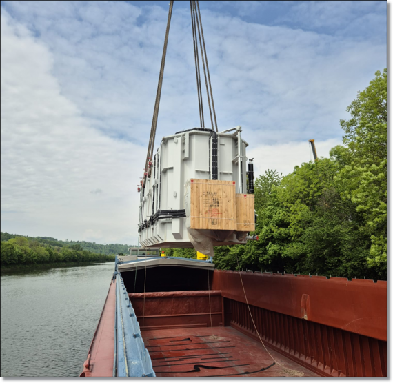 Europe Cargo Coordinate Transformer Deliveries in Germany