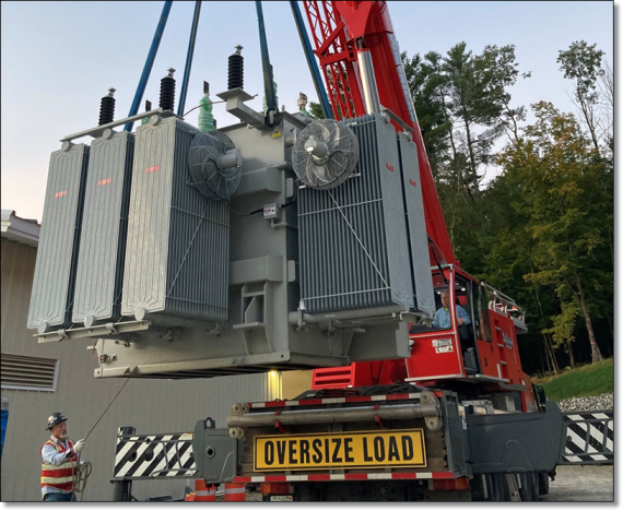 Demanko Deliver Oversized Transformer to U.S. Power Plant