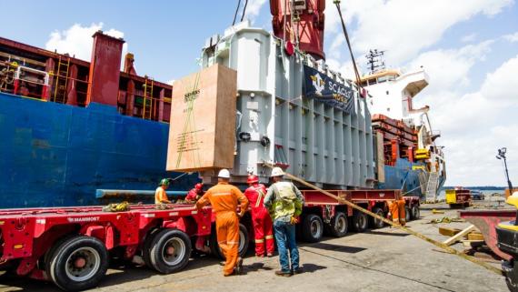 SCACLI and Protranser Deliver Heavy Transformers Door-to-Door