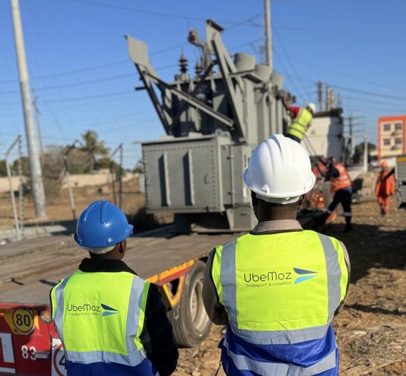 Ubemoz Mozambique Handle Transport of 55tn Transformer