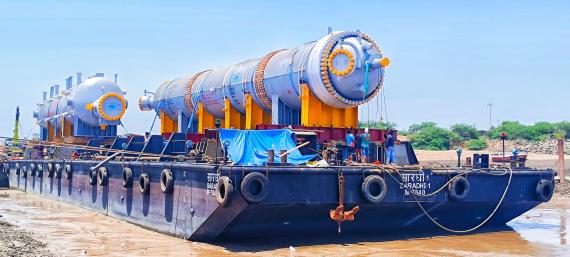 EXG Complete Multimodal Transport of Oversized Equipment