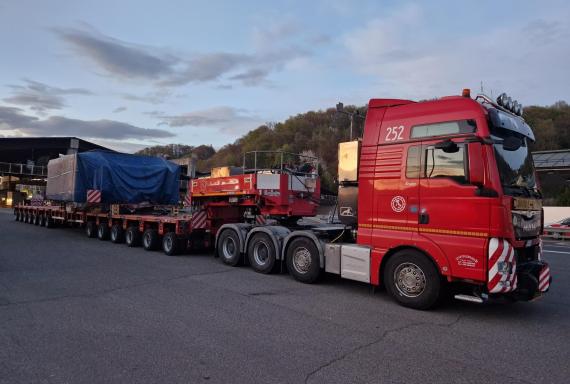 Megagon Coordinate Transport from Poland to Italy