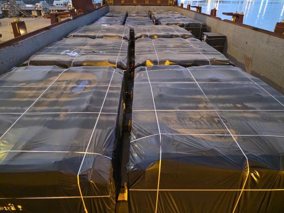 Royal Cargo Transport Fabricated Steel Modules to Australia