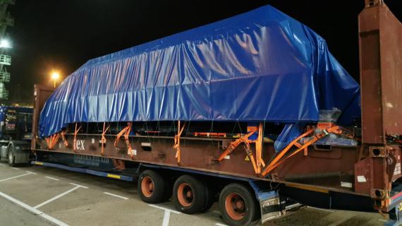Infreight Ship Airport Function Truck from Belgium to Singapore