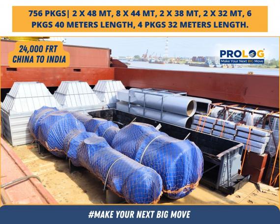 PROLOG India Report a Record-Breaking 24,000frt Shipment on One Vessel
