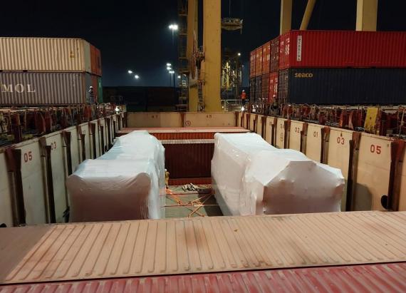 Polaris UAE Execute Time-Sensitive OOG Shipment to Europe