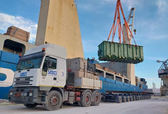 SMTI Handle Transformers & Reactors at Gabès Port in Tunisia