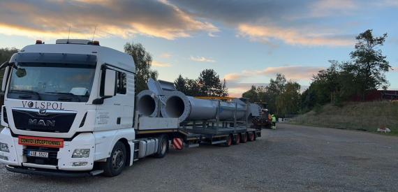 Livo Logistics Move Equipment for Cement Production Line