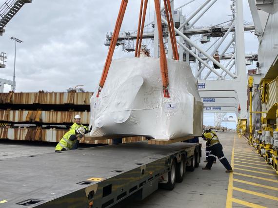 Spark Global Logistics Report Complex Breakbulk Move from Europe to Tasmania