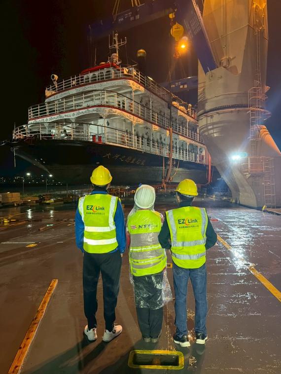 EZ Link Handle Passenger Ship from Taiwan to Philippines