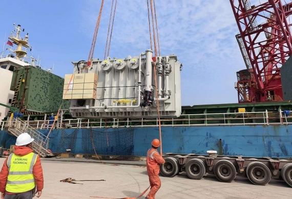 Protranser Report 4 Sets of Transformers from China to Korea