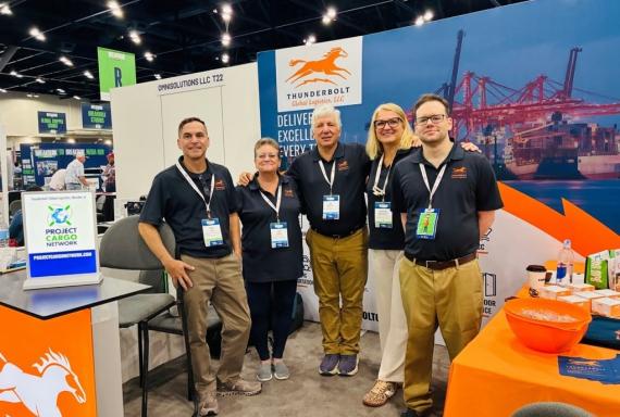 Thunderbolt Global Logistics at Breakbulk Americas 2026!
