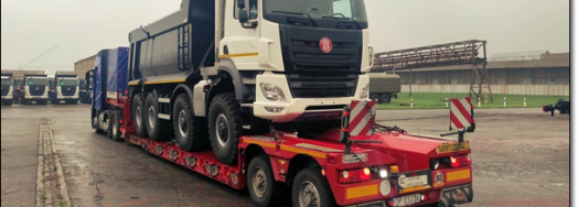 BATI Transport T158 Trucks from Czechia to Azerbaijan