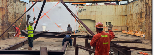 SCACLI Transport Fiberglass Submarine Parts to Canada