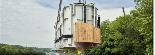 Europe Cargo Coordinate Transformer Deliveries in Germany