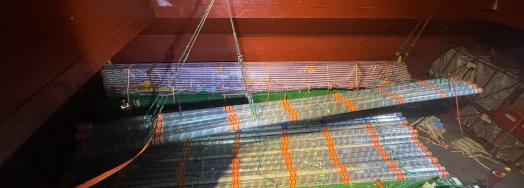 Protranser in China Export Long Steel Pipes to Vietnam