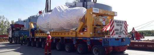 Centauro with Siemens Rotor from Germany to Argentina