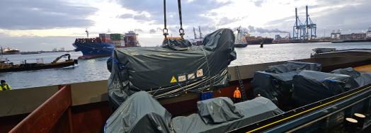 DAKO Move 4 More Ship Engines from Germany to Italy