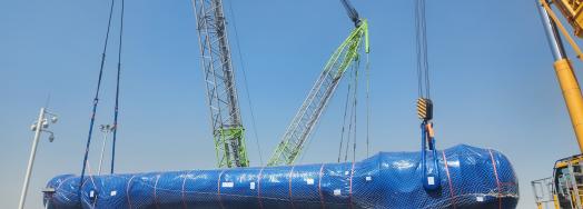 EXG with Complex Project Movement of Air Separation Unit