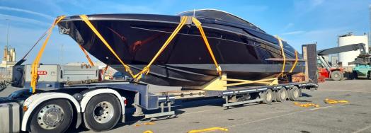 Livo Logistics Coordinate Delivery of Speedboat