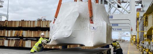Spark Global Logistics Report Complex Breakbulk Move from Europe to Tasmania