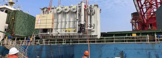 Protranser Report 4 Sets of Transformers from China to Korea